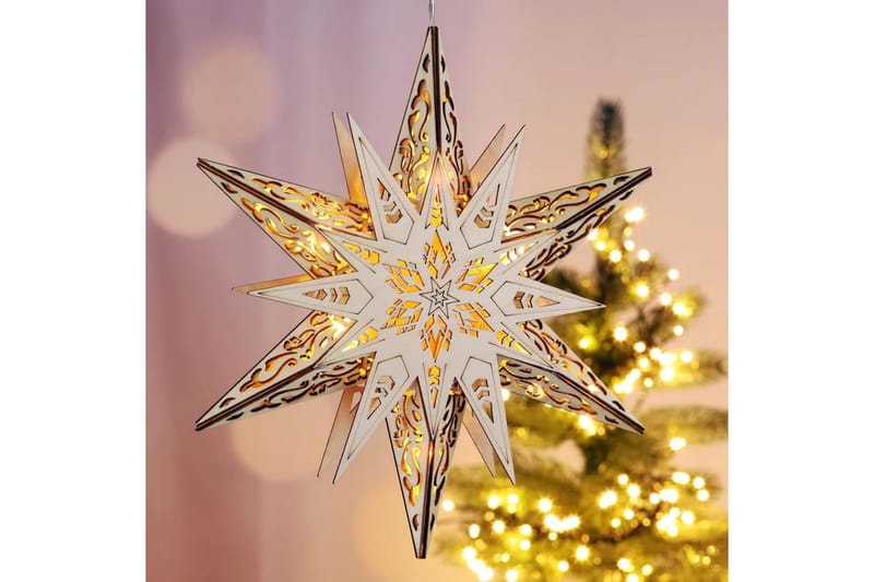 HI Snidad LED-julstjärna - Julstjärnor & adventsstjärnor - Jullampor