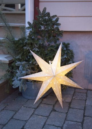 Alice Stjärna belysning 60 cm - vit - Belysning & el - Julbelysning - Julbelysning utomhus
