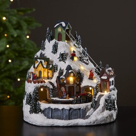 Alpville Juldekoration belysning 23.5 cm - flerfärgad - Belysning & el - Julbelysning - Övrig julbelysning