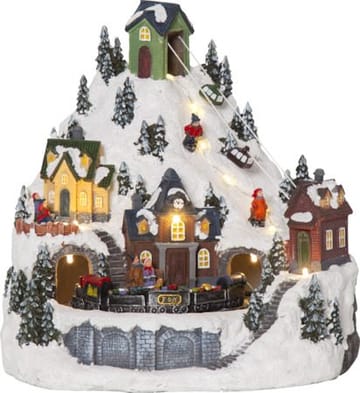 Alpville Juldekoration belysning 23.5 cm - flerfärgad - Belysning & el - Julbelysning - Övrig julbelysning