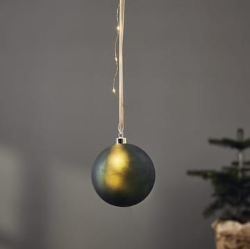 Bliss Glaskula 15 cm - matt grön - Belysning & el - Julbelysning - Övrig julbelysning