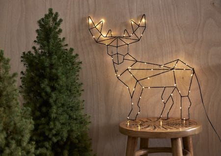 Cupid Inomhusdekoration belysning 47 cm - svart - Belysning & el - Julbelysning - Övrig julbelysning