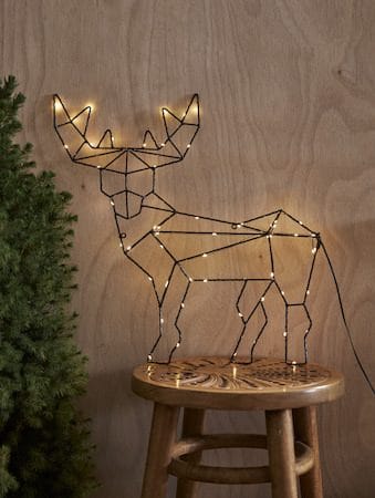 Cupid Inomhusdekoration belysning 47 cm - svart - Belysning & el - Julbelysning - Övrig julbelysning
