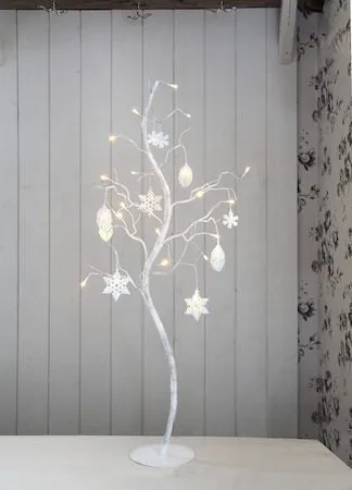 Decora Dekorationsträd belysning 100 cm - vit - Belysning & el - Julbelysning - Övrig julbelysning