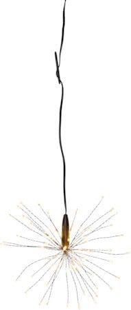 Firework Hängande dekoration belysning 16 cm - svart - Belysning & el - Julbelysning - Övrig julbelysning