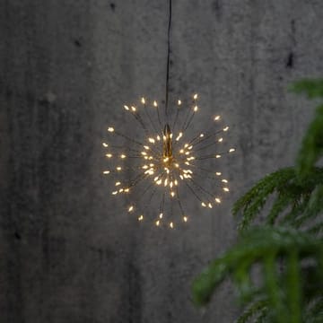 Firework Hängande dekoration belysning 16 cm - svart - Belysning & el - Julbelysning - Övrig julbelysning