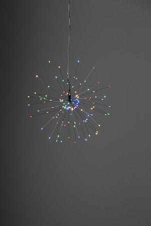 Firework Hängande dekoration belysning 26 cm - svart - Belysning & el - Julbelysning - Övrig julbelysning