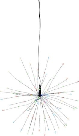 Firework Hängande dekoration belysning 26 cm - svart - Belysning & el - Julbelysning - Övrig julbelysning