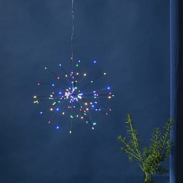 Firework Hängande dekoration belysning 26 cm - svart - Belysning & el - Julbelysning - Övrig julbelysning