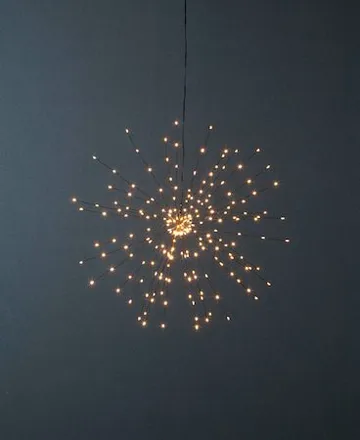 Firework Hängande dekoration belysning 45 cm - svart - Belysning & el - Julbelysning - Övrig julbelysning