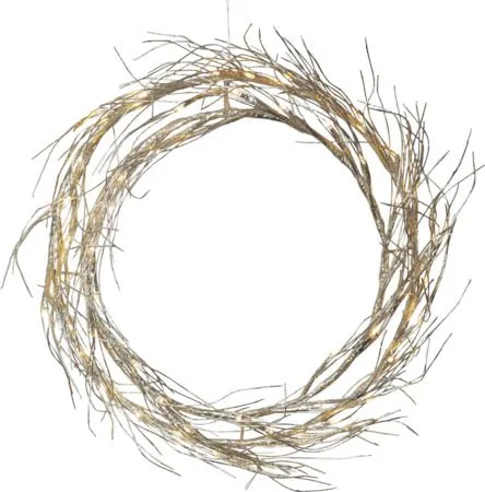 Fizzy Krans med belysning 45 cm - guld - Belysning & el - Julbelysning - Övrig julbelysning