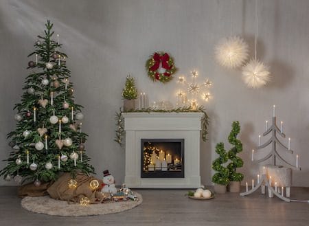 Flamme Julgransbelysning - vit och grön - Belysning & el - Julbelysning - Jullampor