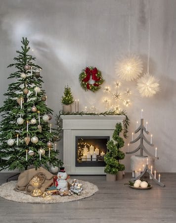 Flamme Julgransbelysning - vit och grön - Belysning & el - Julbelysning - Jullampor