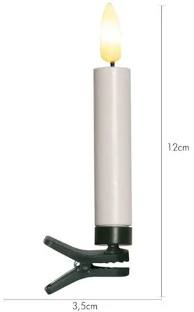 Flamme Julgransbelysning - vit och grön - Belysning & el - Julbelysning - Jullampor