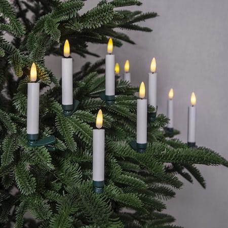 Flamme Julgransbelysning - vit och grön - Belysning & el - Julbelysning - Jullampor