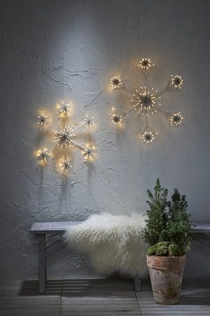 Flower Snowflake Siluett 50 cm - vit - Belysning & el - Julbelysning - Julbelysning utomhus