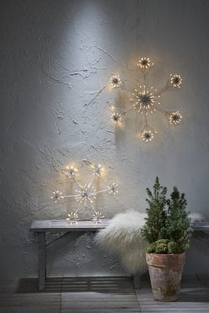 Flower Snowflake Siluett 50 cm - vit - Belysning & el - Julbelysning - Julbelysning utomhus