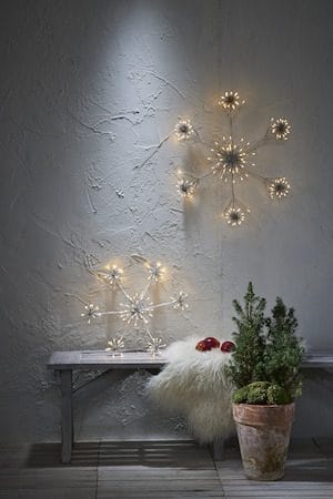 Flower Snowflake Siluett 50 cm - vit - Belysning & el - Julbelysning - Julbelysning utomhus