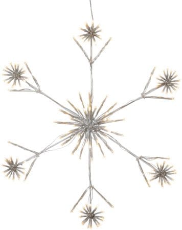 Flower Snowflake Siluett 60 cm - vit - Belysning & el - Julbelysning - Julbelysning utomhus