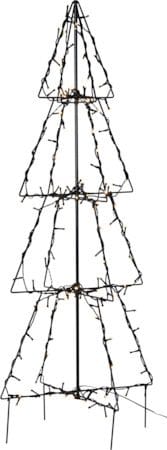 Foldy Utomhusdekoration julgran med belysning 90 cm - svart - Belysning & el - Julbelysning - Julbelysning utomhus