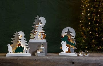 Forest Friends Inomhusdekoration belysning 28 cm - flerfärgad - Belysning & el - Julbelysning - Övrig julbelysning