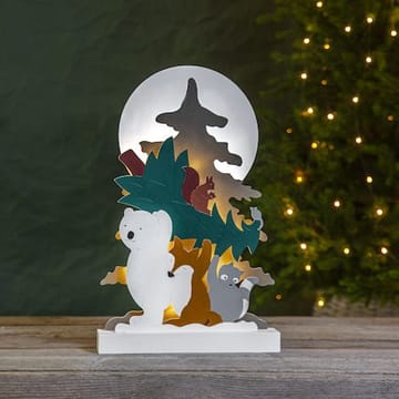 Forest Friends Inomhusdekoration belysning 28 cm - flerfärgad - Belysning & el - Julbelysning - Övrig julbelysning