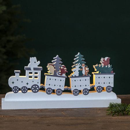Forest Friends Inomhusdekoration belysning 37 cm - flerfärgad - Belysning & el - Julbelysning - Övrig julbelysning