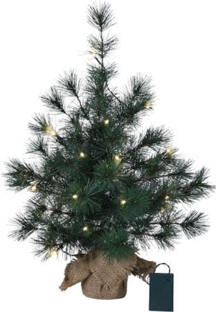 Furu Liten julgran med belysning 60 cm - grön - Belysning & el - Julbelysning - Övrig julbelysning