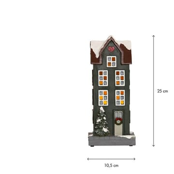 Hus Inomhusdekoration Julbelysning 25 cm - grön - Belysning & el - Julbelysning - Övrig julbelysning