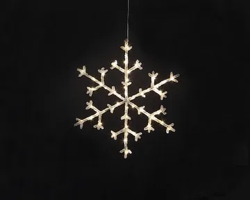 Icy Snöflinga 40 cm - transparent - Belysning & el - Julbelysning - Övrig julbelysning