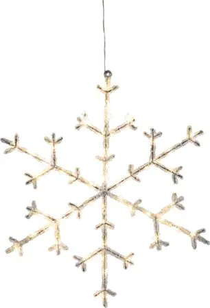Icy Snöflinga 40 cm - transparent - Belysning & el - Julbelysning - Övrig julbelysning