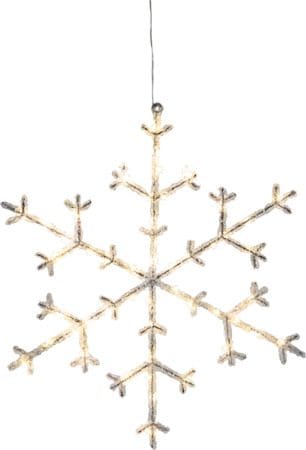 Icy Snöflinga 40 cm - transparent - Belysning & el - Julbelysning - Övrig julbelysning