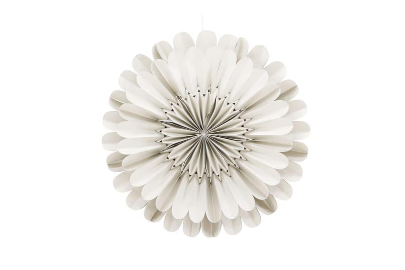 Järvsön Adventsstjärna / Jullampa 60 cm, Beige