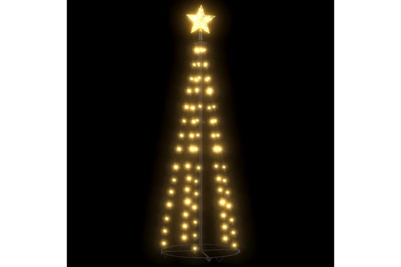Julgranskon 84 varmvit LEDs 50x150 cm - Varmvit - Julbelysning utomhus
