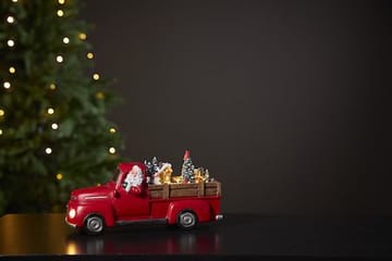 Juldekoration Merryville Tomte med Pickup 28,5x14 cm - Flerfärgad - Belysning & el - Julbelysning - Övrig julbelysning
