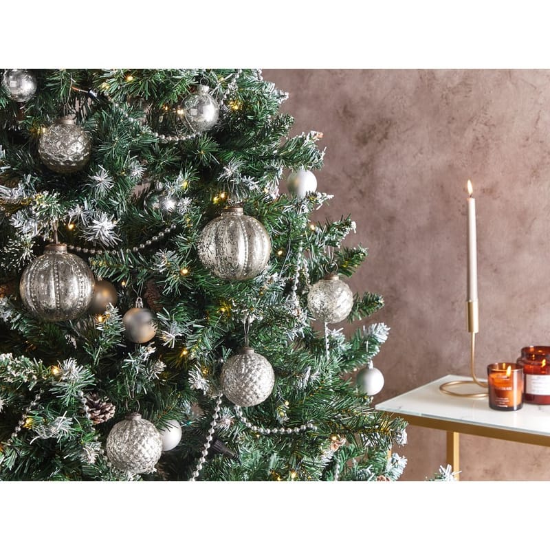 Julgranskula Argentin Set med 6 - Silver - Belysning & el - Julbelysning - Övrig julbelysning