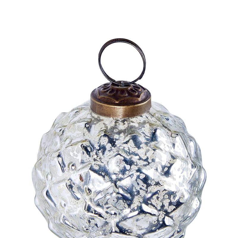 Julgranskula Argentin Set med 6 - Silver - Belysning & el - Julbelysning - Övrig julbelysning