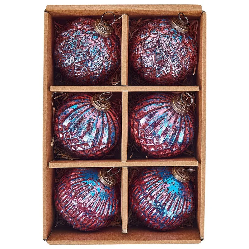 Julgranskula Astral Set med 6 - Inredning - Julpynt & helgdekoration - Julpynt & juldekoration - Julgranspynt & julgranskulor