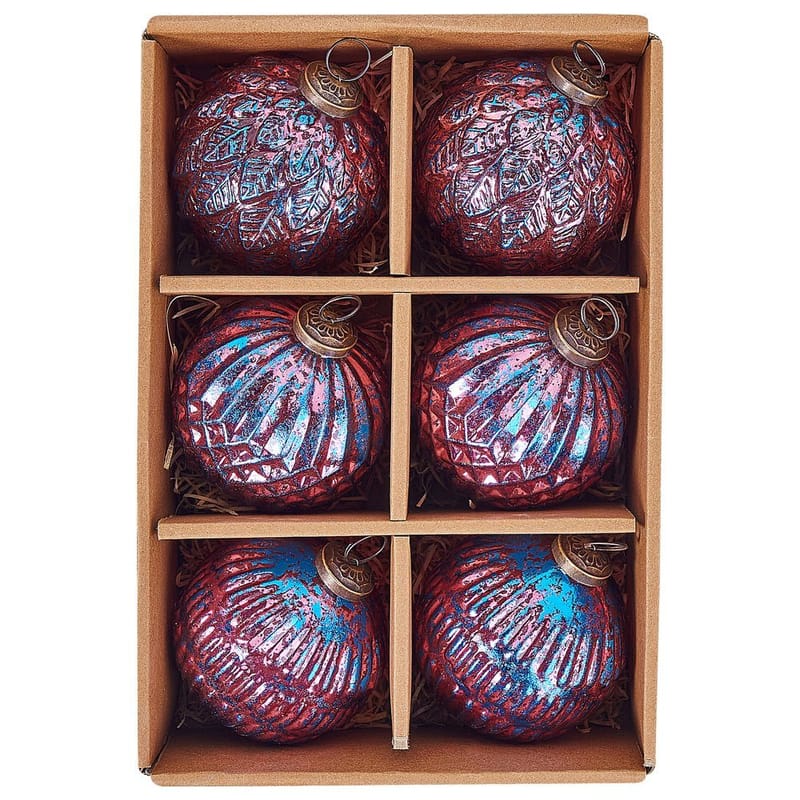 Julgranskula Astral Set med 6 - Inredning - Julpynt & helgdekoration - Julpynt & juldekoration - Julgranspynt & julgranskulor