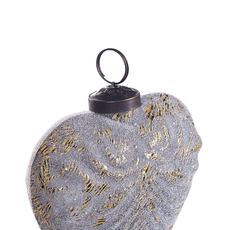 Julgranskula Feriable Set med 4 - Grå, Silver, Guld - Inredning - Julpynt & helgdekoration - Julpynt & juldekoration - Julgranspynt & julgranskulor