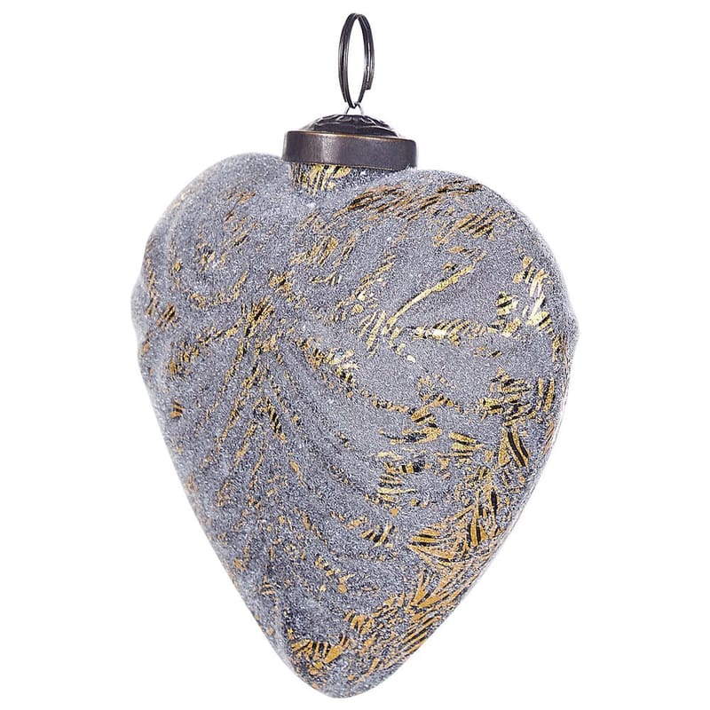 Julgranskula Feriable Set med 4 - Grå, Silver, Guld - Inredning - Julpynt & helgdekoration - Julpynt & juldekoration - Julgranspynt & julgranskulor