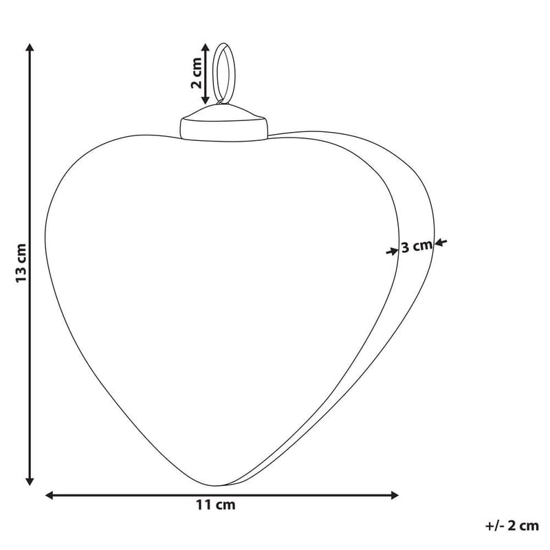 Julgranskula Feriable Set med 4 - Grå, Silver, Guld - Inredning - Julpynt & helgdekoration - Julpynt & juldekoration - Julgranspynt & julgranskulor