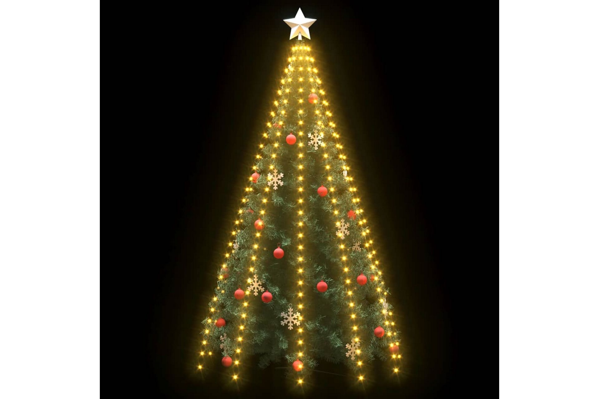 Ljusnät för julgran 300 LED 300 cm - Grön - Belysning & el - Julbelysning - Jullampor