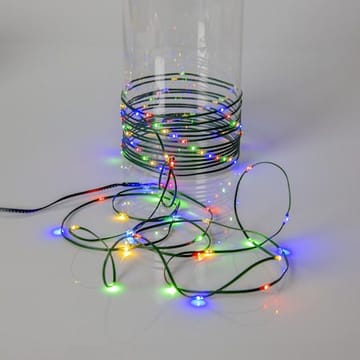 LED-julgransslinga Dew Drop Micro 2 m 160 ljus - Grön / Flerfärgad - Belysning & el - Julbelysning - Julgransbelysning