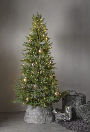 LED-julgransslinga Dew Drop Micro 2 m 160 ljus Varmvit - Grön - Belysning & el - Julbelysning - Julgransbelysning