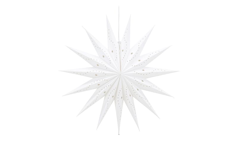 Lindvallen Adventsstjärna / Jullampa 60 cm, Vit