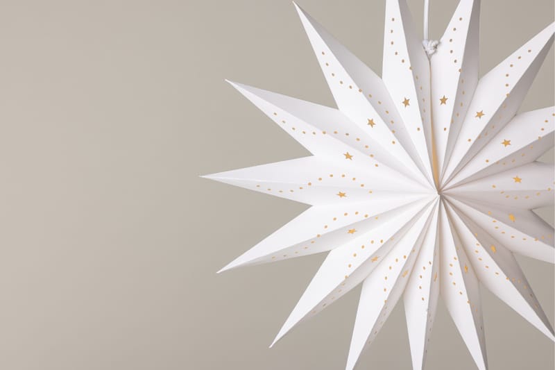 Lindvallen Adventsstjärna / Jullampa 51 cm - Vit - Belysning & el - Julbelysning - Jullampor