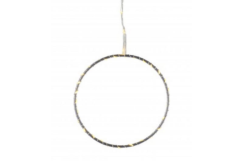 Liva cirkel Ø25cm - Silver - Övrig julbelysning