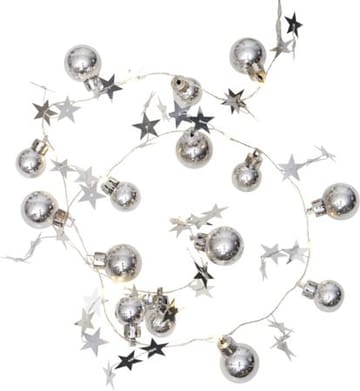 Ljusslinga X-mas 10 ljus - Silver / Transparent - Belysning & el - Julbelysning - Övrig julbelysning