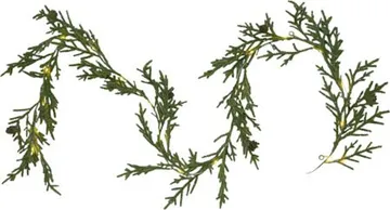 Lummer Girland 180 cm - grön - Belysning & el - Julbelysning - Övrig julbelysning